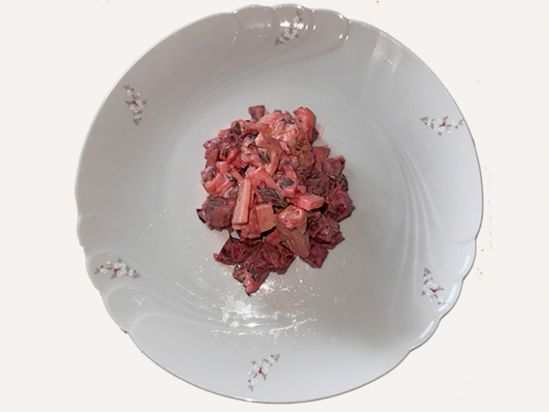 Kartoffelsalat mit Rote Beete